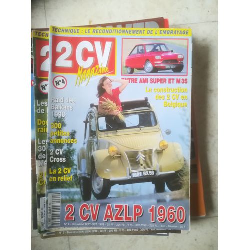 2cv Magazine 4 De 1998 2cv Belges,Az,Ami 35