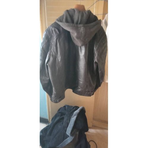 Blouson Cuir Homme