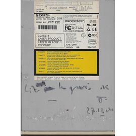 Lecteur Sony cd-r/rw model crx 160e