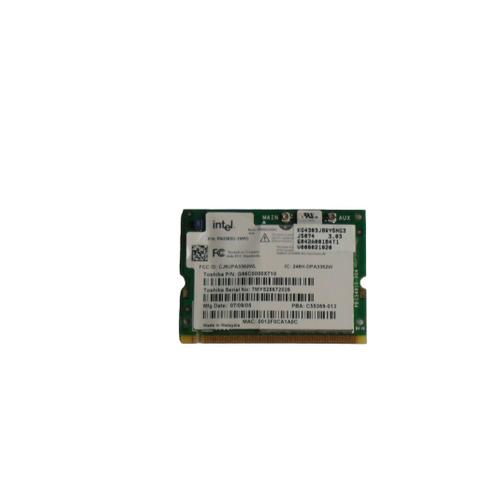 Carte réseau Mini PCI Intel Pro/Wireless Serial N°7MY58672026 / G WiFi pour Toshiba Dell