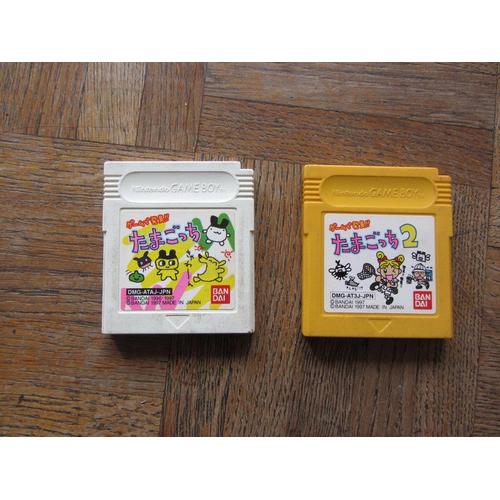 Lot De 2 Cartouches Game Boy Tamagotchi 1 Et 2 Import Japon