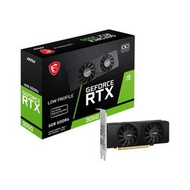 MSI RTX 3050 LP 6G OC, GeForce RTX 3050, 6.0GB GDDR6, PCI-Express
