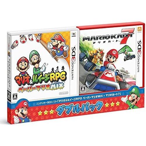 Mario & Luigi Rpg Paper Mario Mix & Mario Kart 7 [Double Pack] - 3ds (Japon)