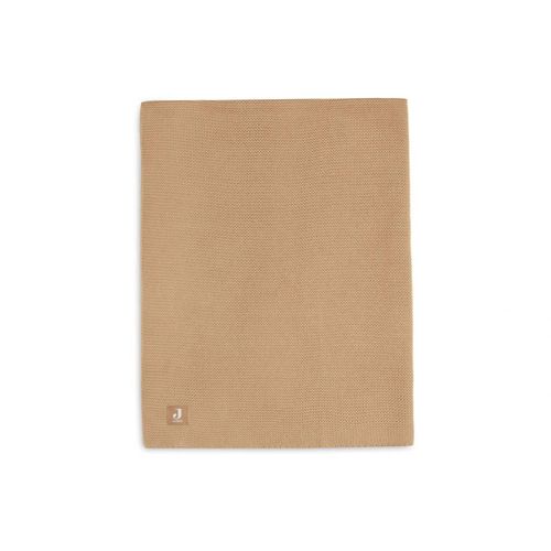 Couverture Berceau 75 X 100 Cm Basic Knit Biscuit - Jollein