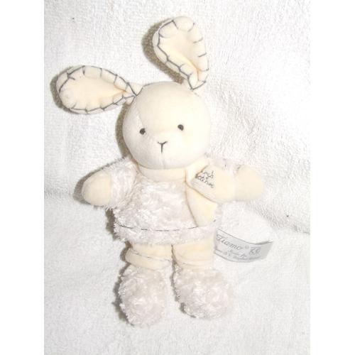 Lapin Tiamo Blanc Gris