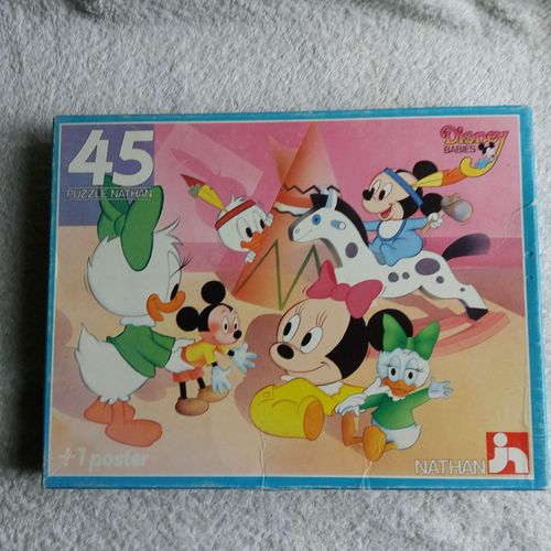 Puzzle 45 Pièces Nathan Disney Babar (Jeu Nathan 587 994)