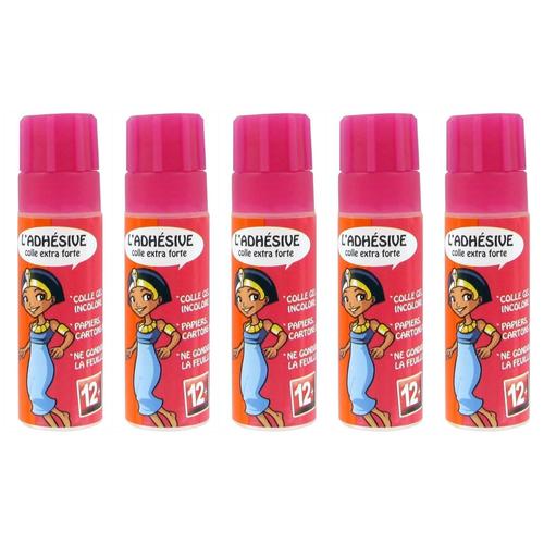 Cléopâtre Lot De 5 Colles Adhésive En 25 Gr Avec Embout Étendeur