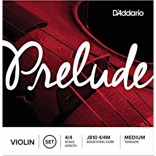 Cordes De Violon D'addario Prelude J810 4/4m - Set - Tension Medium