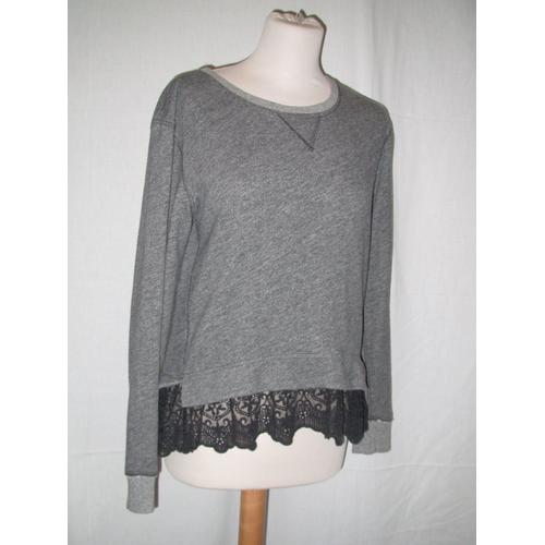 Abercrombie & Fitch Sweat Gris T S