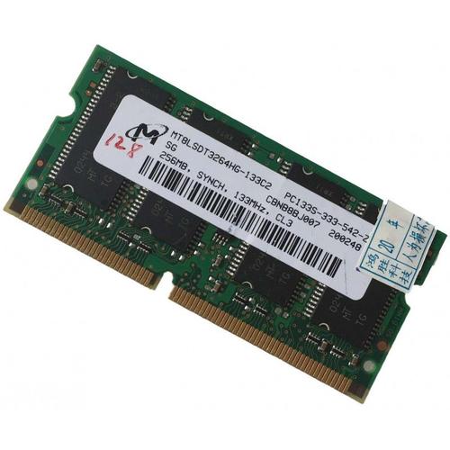 Micron MT8LSDT1664AG-133B1 256MB Memory RAM PC133S-333