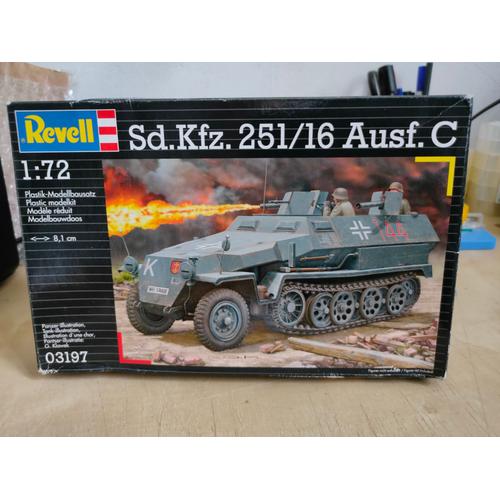 Maquette Char Revell 1/72 : Sd.Kfz 251/16 Ausf C-Revell