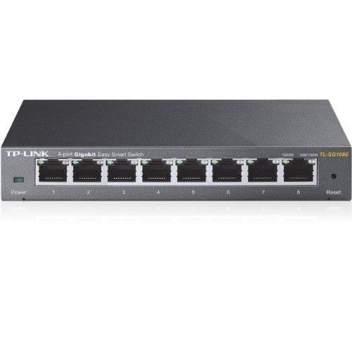 • TP-Link TL-SG108E  Switch Easy Smart 8 ports Gigabit, Concentrateur de réseau