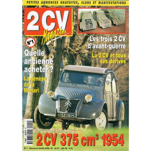 2cv Magazine N° 1