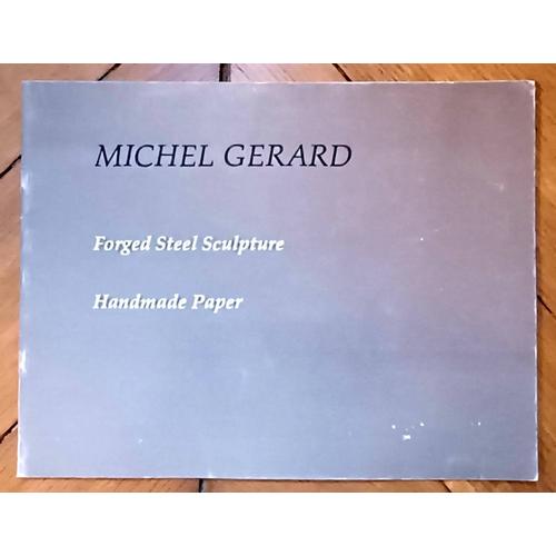 Michel Gerard. Forged Steel Sculpture/Handmade Paper. Max Hutchinson Gallery