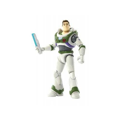 Figurine Articulee D'action Buzz L'eclair 12,7cm Avec Epee - Ranger De L'espace Alpha - Set Jouet Disney Pixar + Carte Tigre