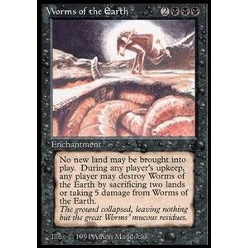 Worms Of The Earth - The Dark - R - Mtg