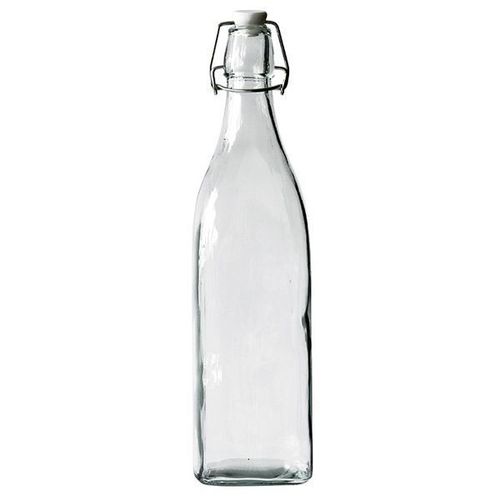 Bouteille À Limonade Carrée 0.56l Avec Bouchon Blanc