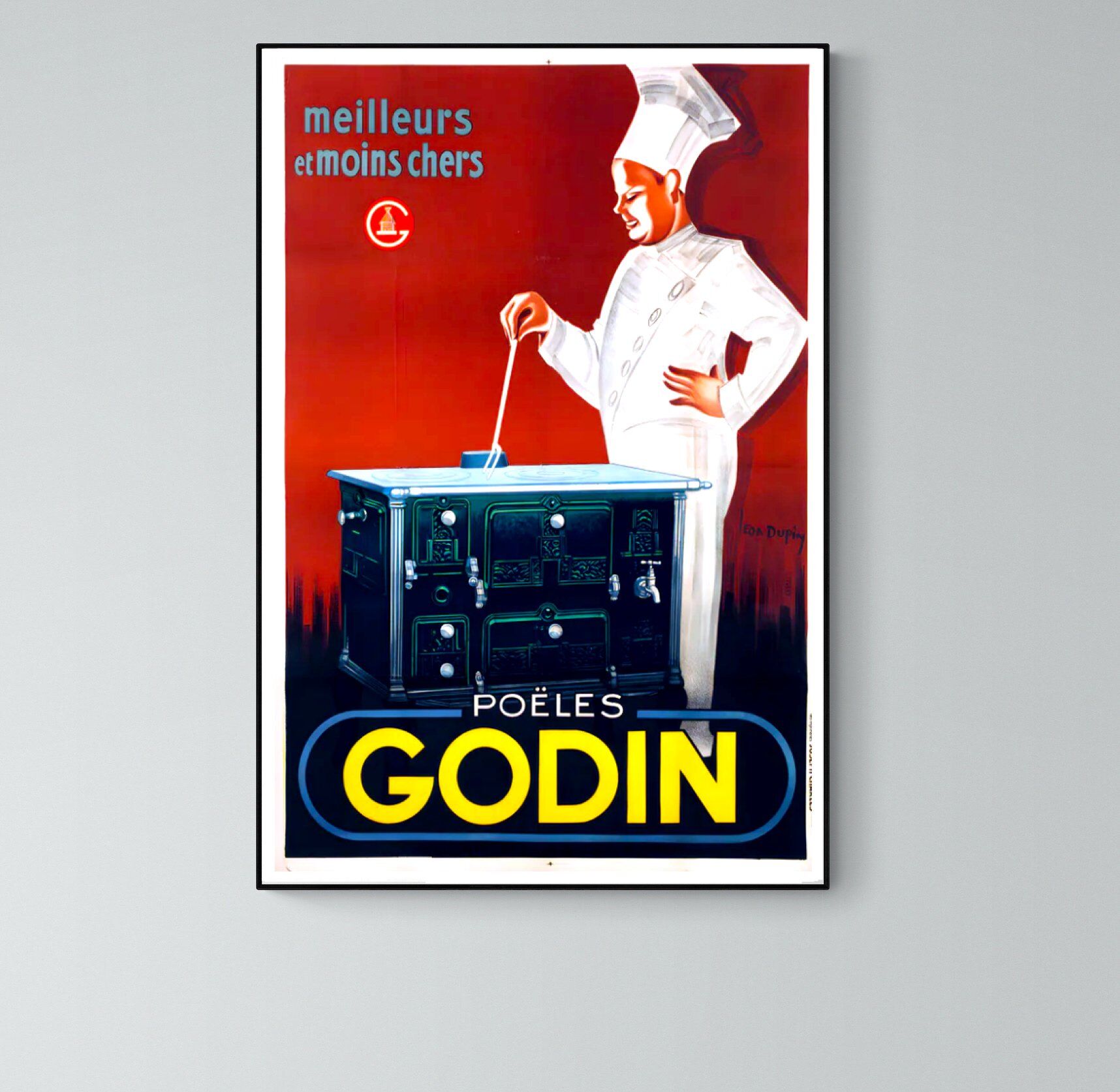 Affiche Poêles Godin