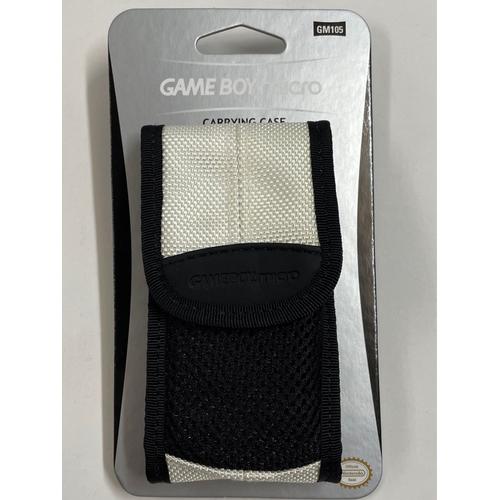 Pochette Officiel Nintendo Game Boy Micro Gbm Blanc Étui Housse Protection 