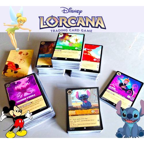 Lot De 20 Cartes Disney Lorcana En Version Française