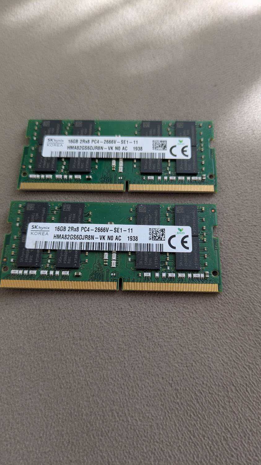 32go ram DDR4 sodimm
