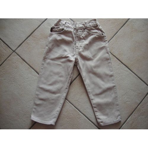 Jean Beige 3 Ans Stone Valley