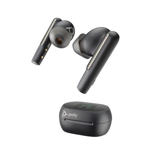Écouteurs in Ear Bluetooth Poly Voyager Free 60+ UC Noir