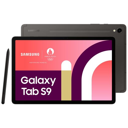 Tablette Samsung Galaxy Tab S9 Wifi 11" 128 Go Gris