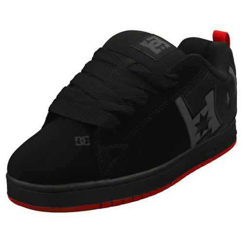 Dc Shoes Court Graffik Sq Baskets Patin Gris Noir