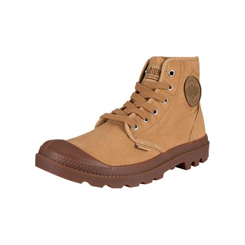 Palladium Bottes En Toile Pampa Hi, Beige - 39 1/2