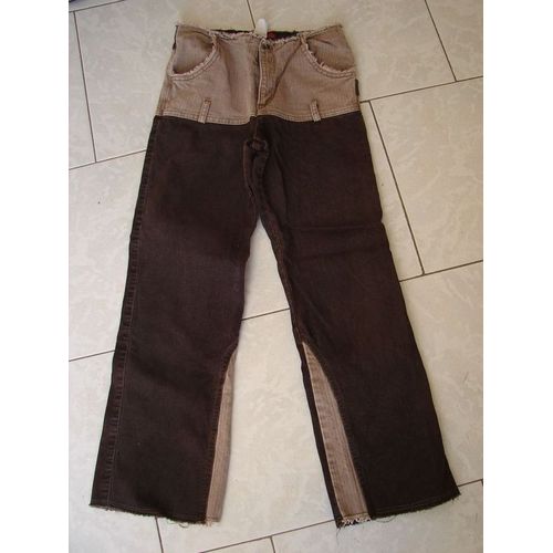 Pantalon Marron Taille 10 Ans Marque Gpb Junior Division