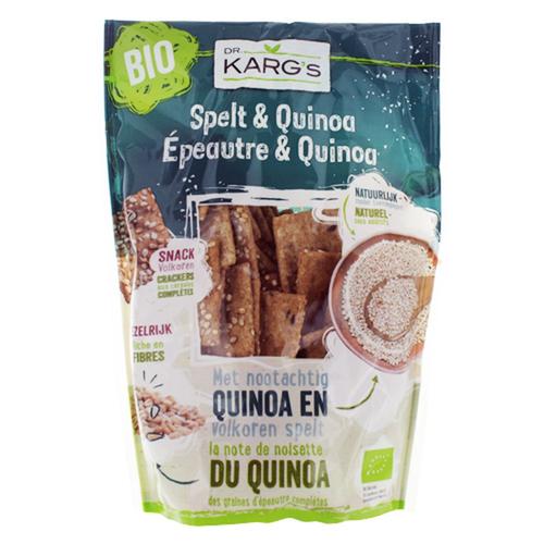 Mini Crackers Épeautre Et Quinoa Bio - Dr Karg's - Sachet 110g