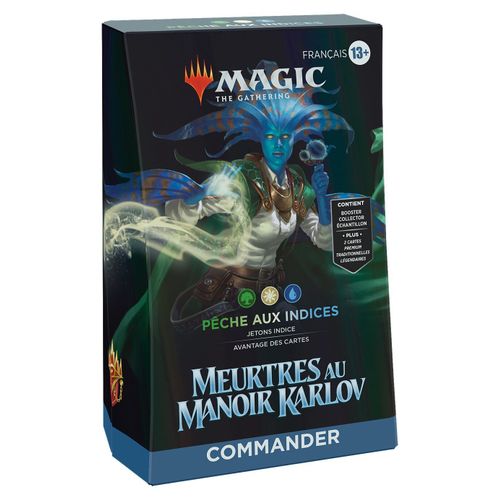 Murders At Karlov Manor Magic: The Gathering - Meurtres Au Manoir Karlov Deck Commander Peche Aux Indices