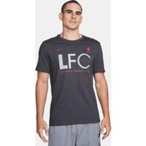 T-Shirt Nike Football Liverpool Fc Mercurial Pour Homme - Gris