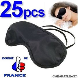 Lot De 25: Bandeau Occultant Cache Yeux - Masque De Sommeil / Nuit / Repos / Voyage