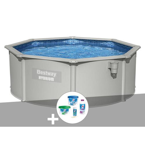 Kit piscine acier ronde Bestway Hydrium 3,60 x 1,20 cm + Kit de traitement au chlore