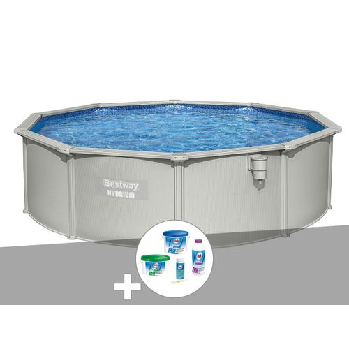 Kit piscine acier ronde Bestway Hydrium 4,60 x 1,20 cm + Kit de traitement au chlore