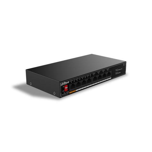 SWITCH IT DAHUA DH-SG1008LP COMMUTATEUR DE BUREAU NON GÉRÉ À 8 PORTS AVEC POE 4 PORTS