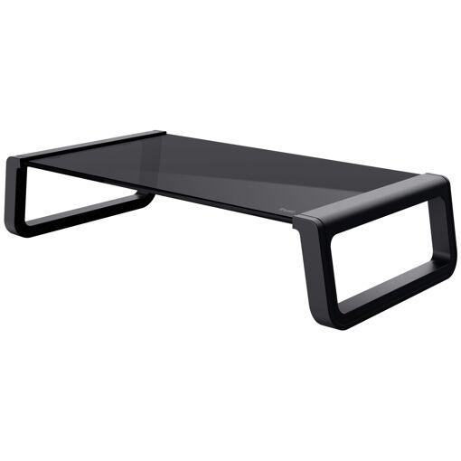 Trust Monta Support Écran Verre Trempé 41x22x10cm, Rehausseur PC Er...