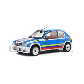 Solido 1/18 1801716 Peugeot 205 Rallye 1.9l Schwab Collection - 1990 Diecast Modelcar-Solido