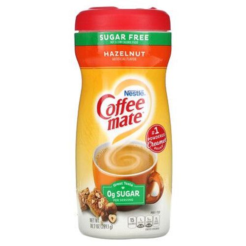 Coffee Mate Crème À Café En Poudre, Noisettes, Sans Sucre, 289,1 G