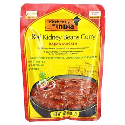 Kitchens Of India Rajma Masala, Curry De Haricots Rouges, Doux, 285 G