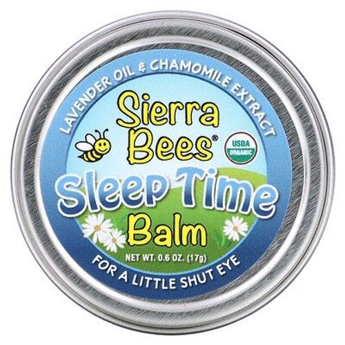 Sierra Bees Baume Stick Nuit Tranquille, Lavande Et Camomille, 17 G 