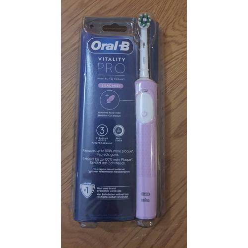 Brosse À Dents Électriques Oral B Vitality Pro Protect Clean Lilac Mist