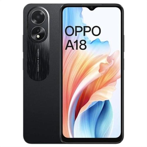 OPPO A18 6,56" HD+ 4 Go(+4) 128 Go Noir brillant