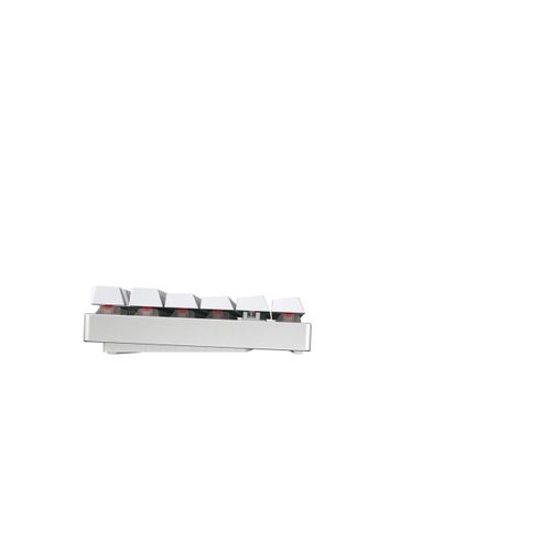 Cherry Clavier de jeu, sans fil, RVB, MX BROWN, blanc, FR