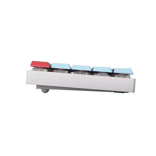 Cherry Clavier de jeu, sans fil, RVB, MX Low Profile Speed, blanc, de