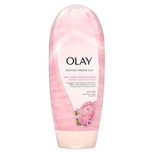 Olay Gel Douche Moisture Ribbons Plus, Karité + Notes De Fleur De Pivoine, 532 Ml 
