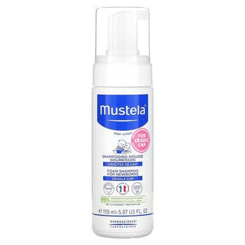 Mustela Shampooing Moussant Pour Nourrissons, Contre Les Croûtes De Lait, 150 Ml