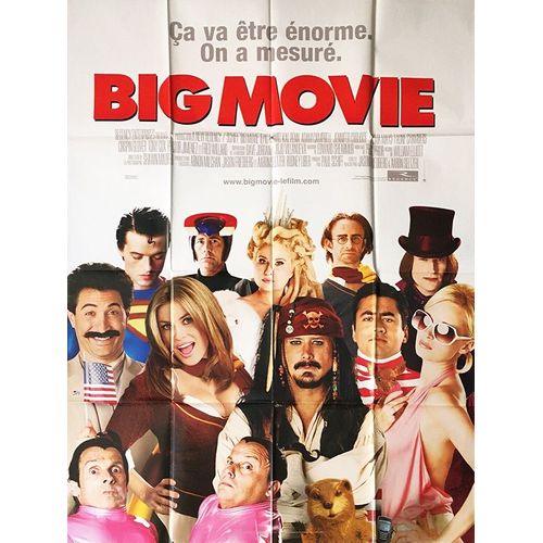 Big Movie (Epic Movie) - Véritable Affiche De Cinéma - Format 120x160 Cm - De Jason Friedberg, Aaron Seltzer Avec Kal Penn, Adam Campbell, Jennifer Coolidge, Jayma Mays - 2007